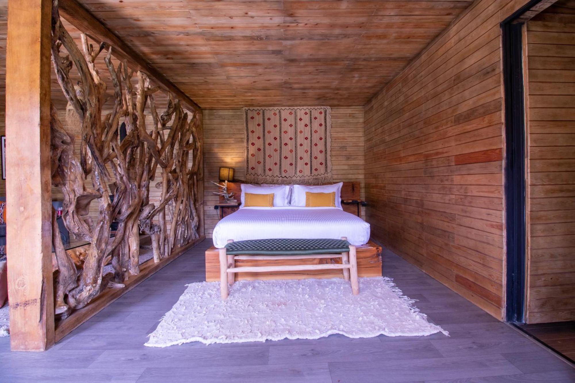 ムーレイ・ヤコブ Bio Et Bois -Luxury Bio Farm-ヴィラ エクステリア 写真